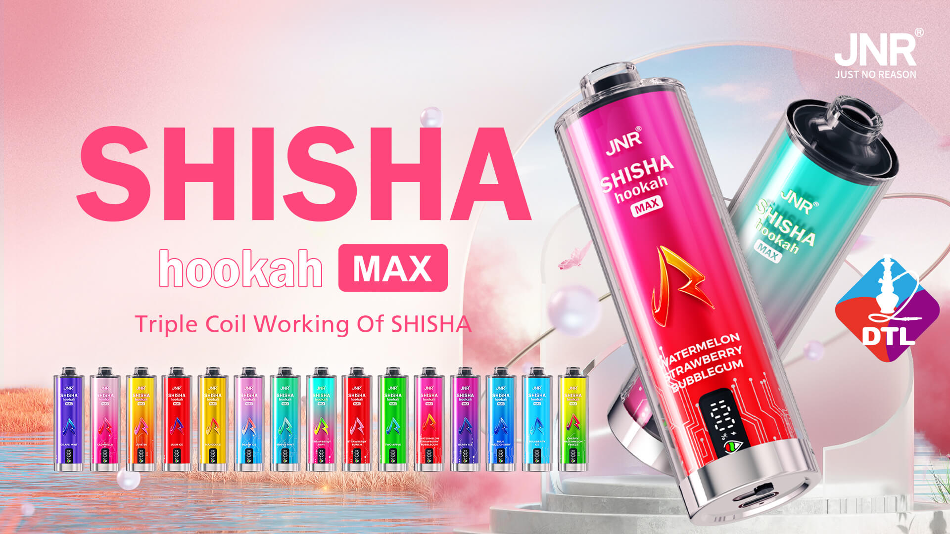 JNR Shisha Hookah MAX 22000 Züge Billige Vape Hagen