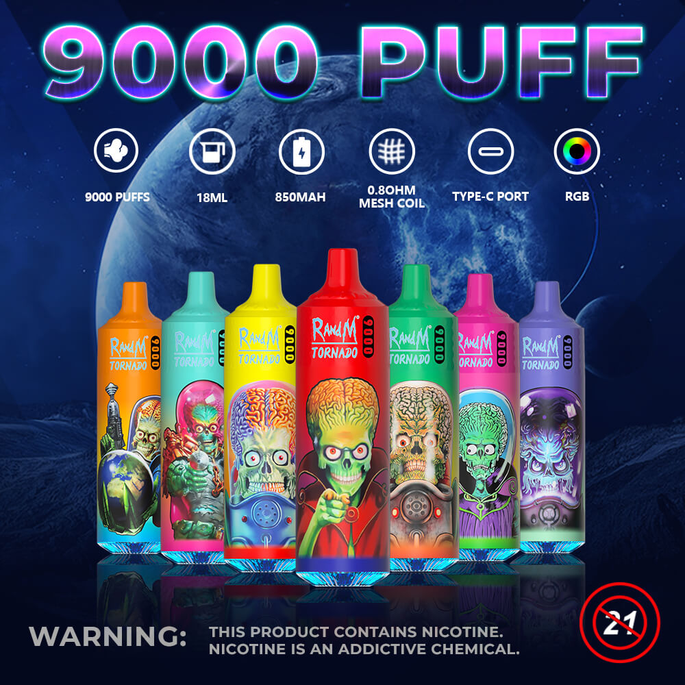 RandM Tornado 9000 Züge Einweg Vape Angebot Hagen